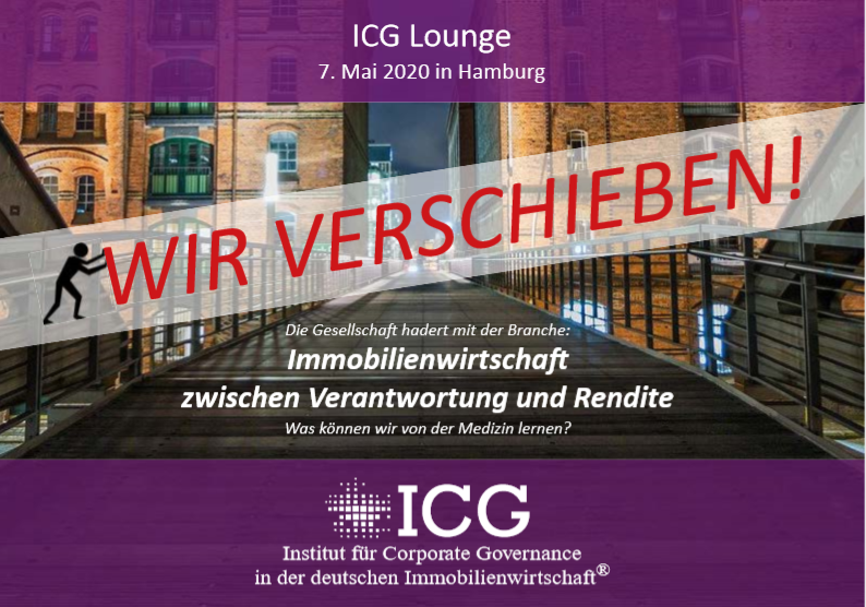 ICG Lounge 2020, 7. Mai in Hamburg