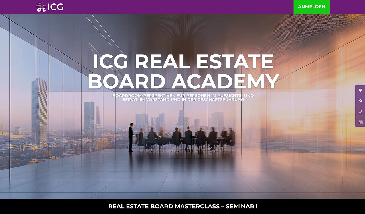 ICG Real Estate Board Academy